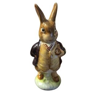 Vtg Beatrix Potter Mr Benjamin Bunny Figurine Beswick England 1965